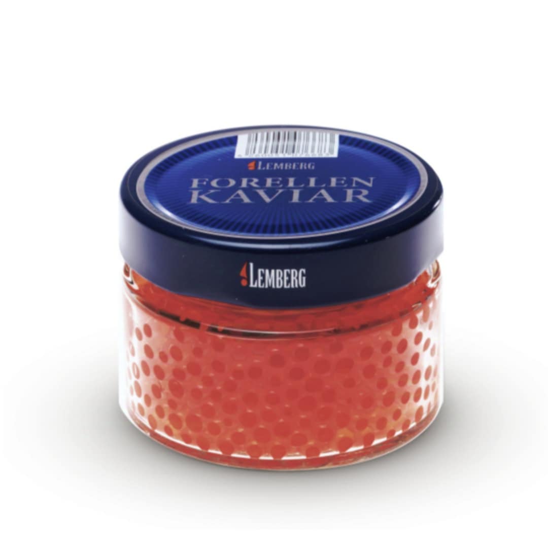Ікра форелі 50г. Ціна не включає 20% обов'язкового пожертвування на Парасольку. Пожертвування потрібно додати під час оформлення замовлення. Дякуємо за вашу підтримку!