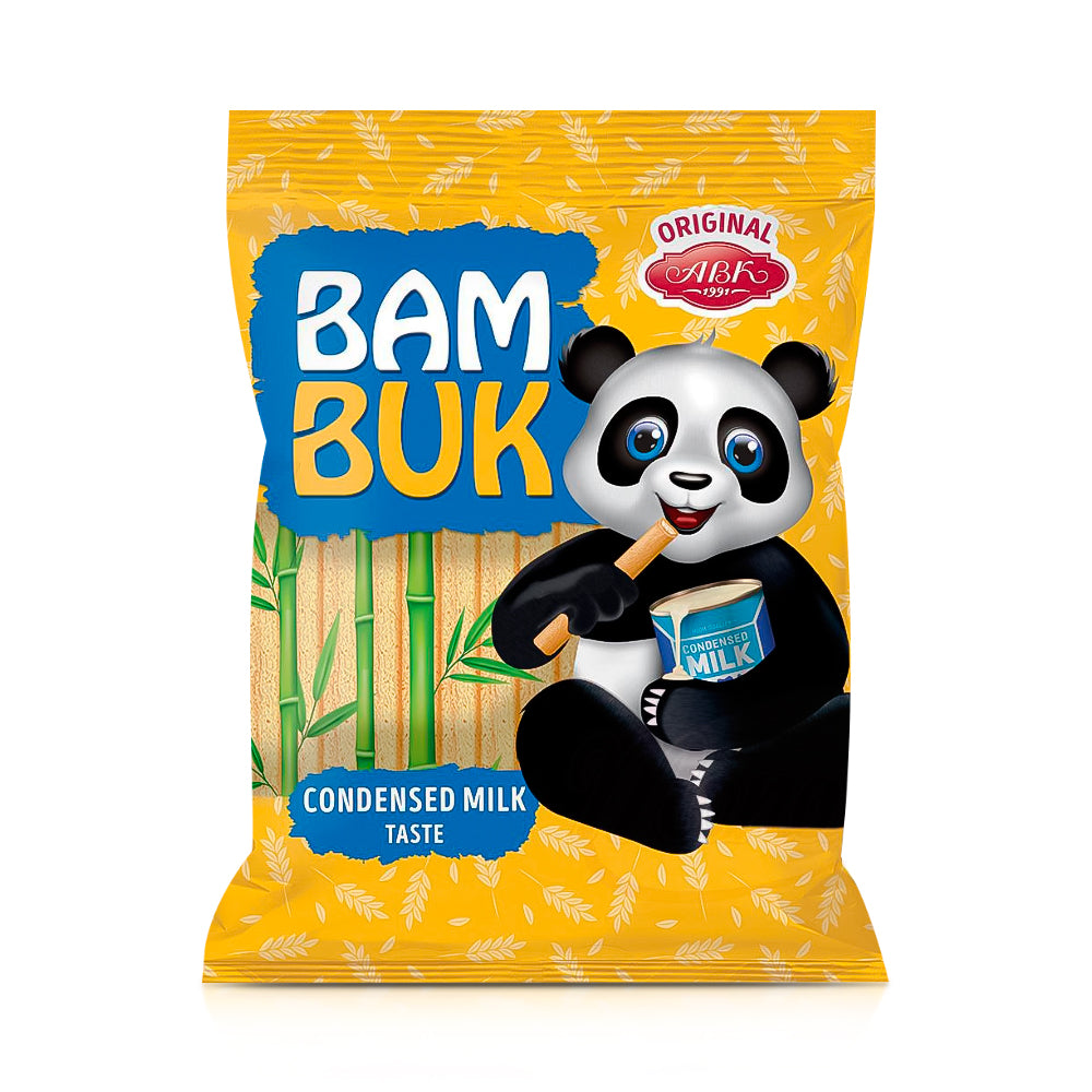 Трубочки - Bam-Buk, мультизлакові, зі смаком молока, що згущує, АВК, 200 г Ціна не включає 20% обов'язкового пожертвування на Парасольку. Пожертвування потрібно додати під час оформлення замовлення. Дякуємо за вашу підтримку!