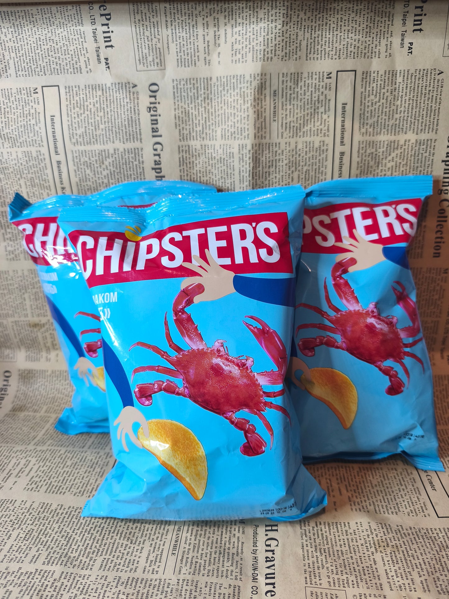 Чіпси CHIPSTERS краб 100г.Ціна не включає 20% обов'язкового пожертвування на Парасольку. Пожертвування потрібно додати під час оформлення замовлення. Дякуємо за вашу підтримку!
