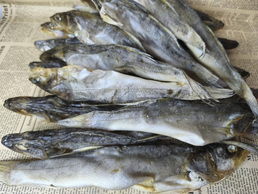 Судак в'ялений 100г.Остаточна ціна буде після зважування. Ціна не включає 20% обов'язкового пожертвування на Парасольку. Пожертвування потрібно додати під час оформлення замовлення. Дякуємо за вашу підтримку