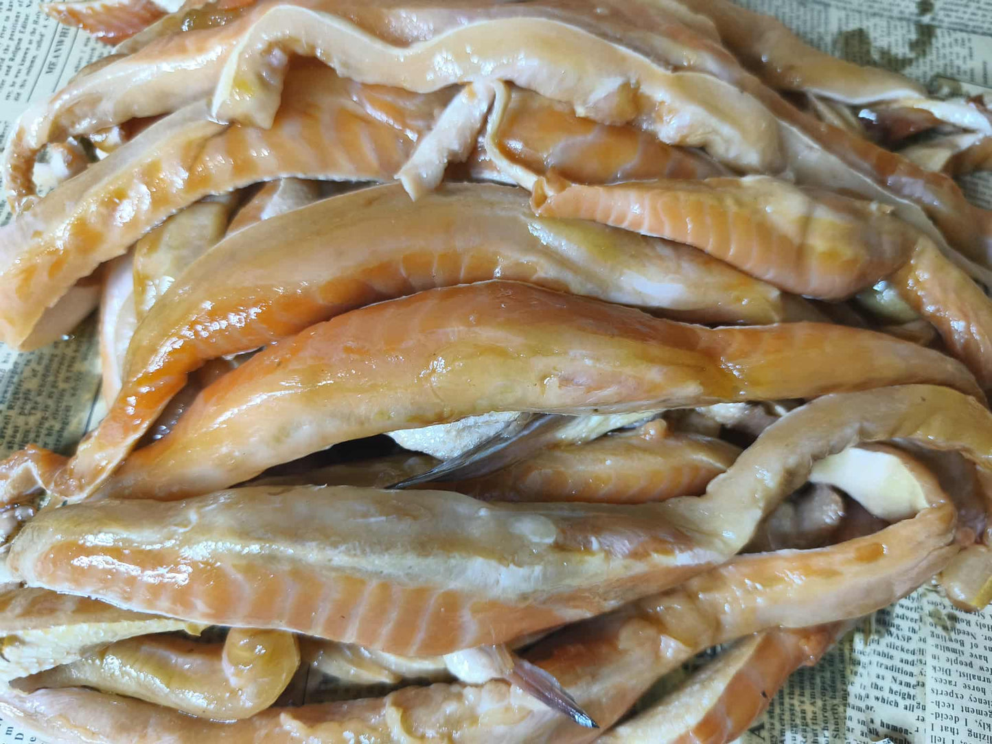 Черевця форелі х/к 100г. Ціна не включає 20% обов'язкового пожертвування на Парасольку. Пожертвування потрібно додати під час оформлення замовлення. Дякуємо за вашу підтримку