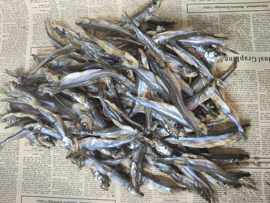 Корюша в'ялена. Остаточна ціна буде після зважування. Ціна не включає 20% обов'язкового пожертвування на Парасольку. Пожертвування потрібно додати під час оформлення замовлення. Дякуємо за вашу підтримку